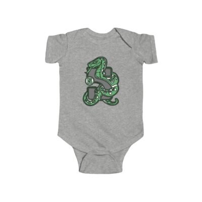 🐍 House of Snake Baby Bodysuit – Small, Smart, and a Little Bit Sneaky