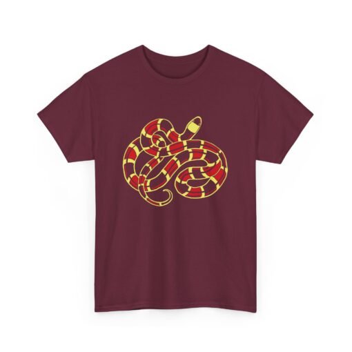 🐍🔥 Curled Coral Snake Unisex T-Shirt – Dangerously Stylish, Naturally Bold - Image 12