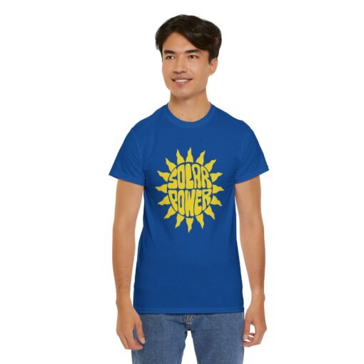 ☀️⚡ Solar Power Unisex T-Shirt – Radiate Energy, Naturally - Image 9