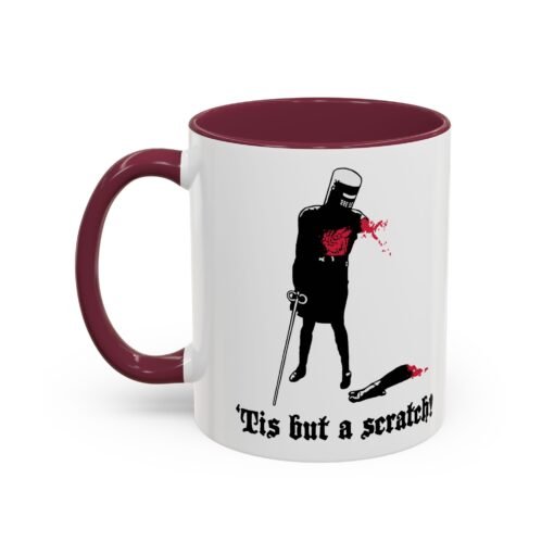 ⚔️ 'Tis But a Scratch Mug – Start Your Day Like a Fearless Fool - Image 8