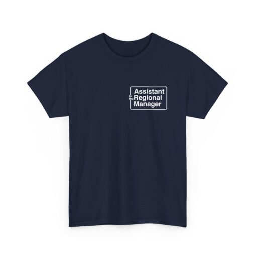 📛🤣 “Assistant to the Regional Manager” Unisex T-Shirt – For the Not-Quite-in-Charge