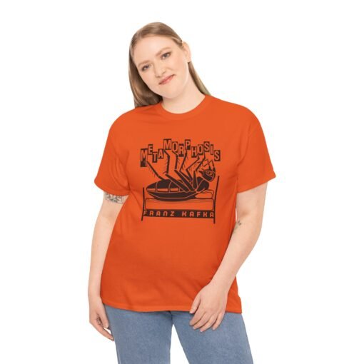 🐞📘 Metamorphosis Unisex T-Shirt – Kafka-Core Meets Classic Lit - Image 4