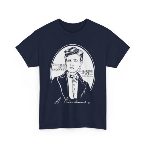 🎨🧠 Arthur Rimbaud Unisex T-Shirt – Genius Never Grows Old