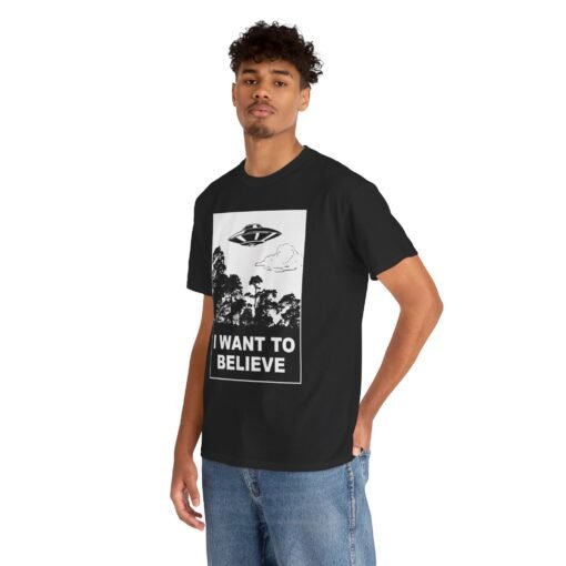 🛸🌌 I Want To Believe Unisex T-Shirt – Truth Is Out There - Image 5