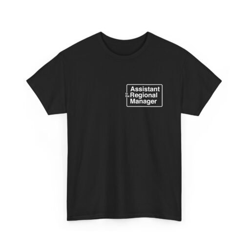 📛🤣 “Assistant to the Regional Manager” Unisex T-Shirt – For the Not-Quite-in-Charge - Image 12