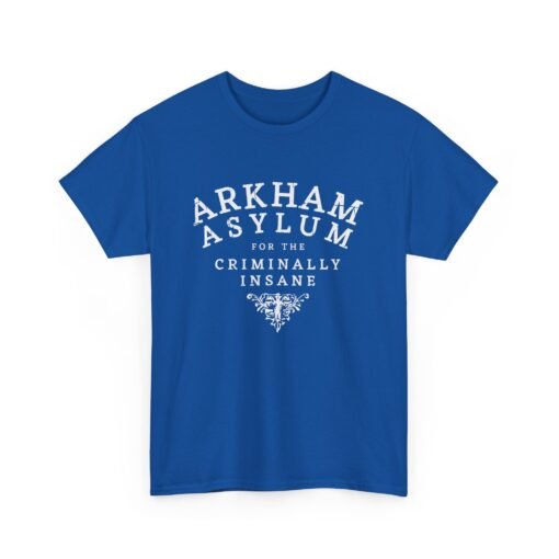 Arkham Asylum Superhero Villain Unisex Tee - Image 19