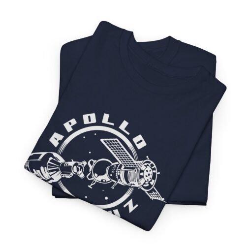 🚀🌍 Apollo–Soyuz Test Project 1975 Unisex T-Shirt – History in Harmony - Image 3