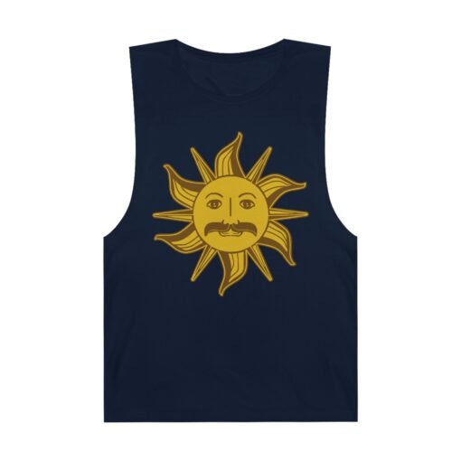 🌞 King Arthur’s Sun Emblem Unisex Barnard Tank – Quest in Comfort, Laugh in Style - Image 12