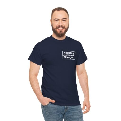 📛🤣 “Assistant to the Regional Manager” Unisex T-Shirt – For the Not-Quite-in-Charge - Image 6