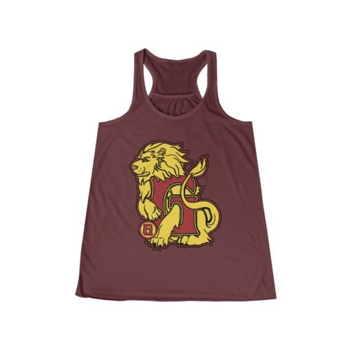🦁 House of Lion Women's Flowy Racerback Tank – Fierce, Free & Fearless - Image 7