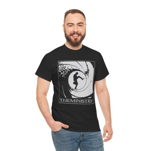 🕴️ The Ministry of Silly Walks x James Bond Unisex T-Shirt – License to Be Ridiculous - Image 2