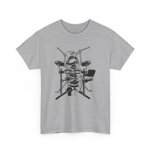 🐜🥁 Drumming Ant Unisex T-Shirt – Tiny Beats, Big Vibes
