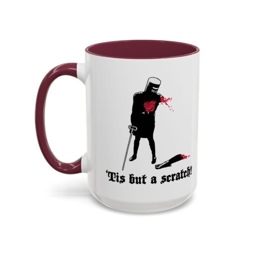 ⚔️ 'Tis But a Scratch Mug – Start Your Day Like a Fearless Fool - Image 20
