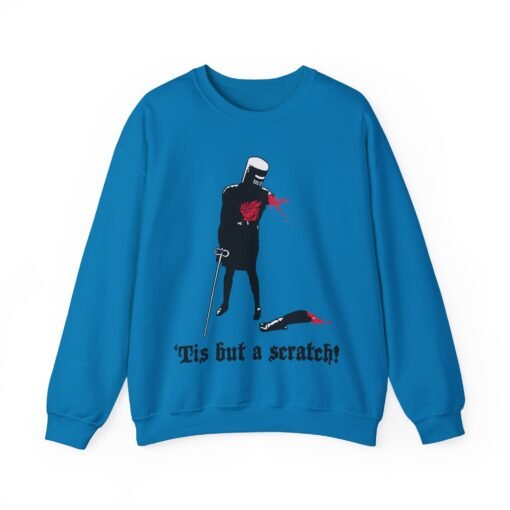 ⚔️ ‘Tis But a Scratch Unisex Sweatshirt – Brave the Chill Like a Limbless Legend - Image 17