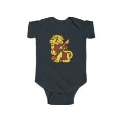 🦁 House of Lion Baby Bodysuit – Brave Right from the Crib