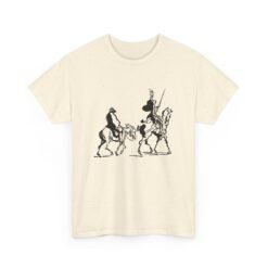 🛡️🐎 Don Quixote Unisex T-Shirt – Classic Literature, Timeless Courage