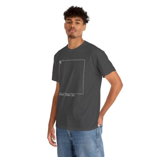 🖥️❌ Error Loading Image Unisex T-Shirt – Glitch with Style - Image 5