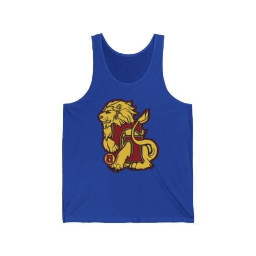 🦁 House of Lion Unisex Jersey Tank Top – Bold, Brave, and Sleeveless - Image 8