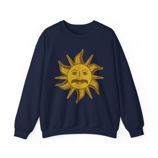 🌞 King Arthur’s Sun Emblem Unisex Sweatshirt – Absurd Majesty, Maximum Comfort - Image 13