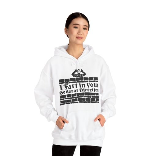 💨 I Fart in Your General Direction Unisex Hoodie – Rude, Ridiculous, and Ready for Battle - Image 4