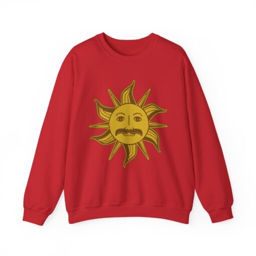 🌞 King Arthur’s Sun Emblem Unisex Sweatshirt – Absurd Majesty, Maximum Comfort - Image 15