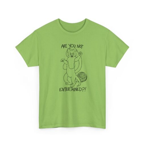 🐱🧶 Are You Not Entertained? Unisex T-Shirt – Feline Drama at Its Finest - Image 18
