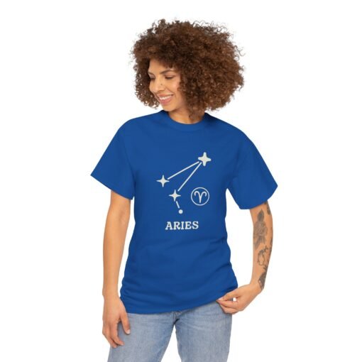 ♈🌌 Aries Constellation Unisex T-Shirt – Bold Energy Written in the Stars - Image 5