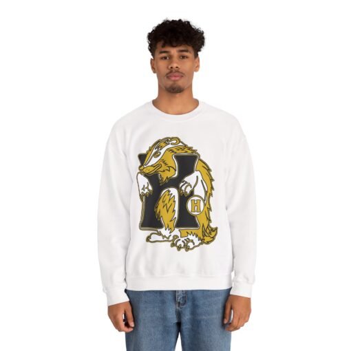 🦡 House of Badger Unisex Sweatshirt – Cozy Strength with Heart - Image 3