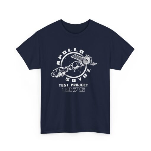 🚀🌍 Apollo–Soyuz Test Project 1975 Unisex T-Shirt – History in Harmony