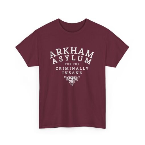 Arkham Asylum Superhero Villain Unisex Tee