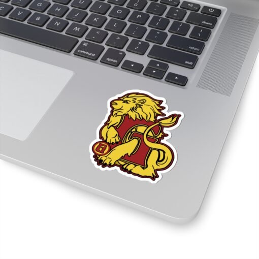 🦁 House of Lion Indoor Sticker – Bold Spirit, Stuck Indoors - Image 14