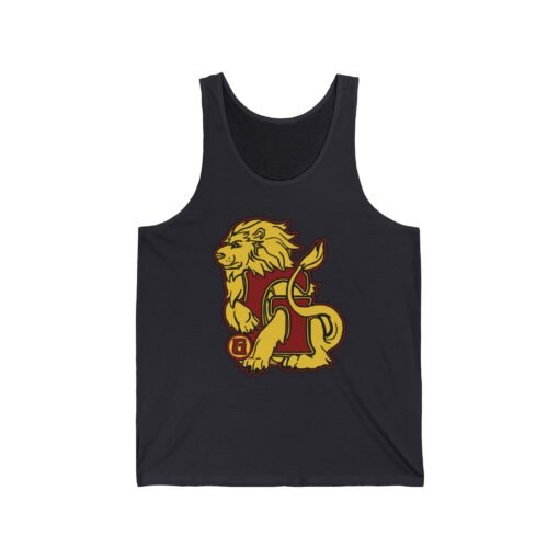 🦁 House of Lion Unisex Jersey Tank Top – Bold, Brave, and Sleeveless - Image 4