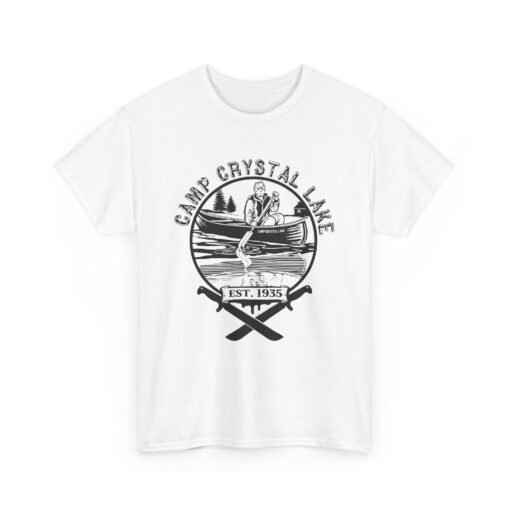 🔪🌲 Camp Crystal Lake Unisex T-Shirt – Welcome to the Original Slasher Camp - Image 13
