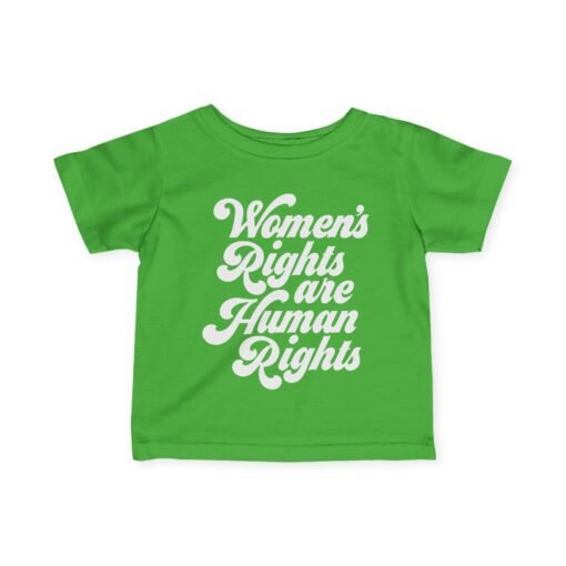 ✊💜 Women’s Rights Are Human Rights Toddler T-Shirt – Big Message for Little Voices - Image 4