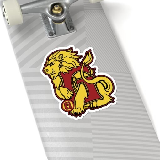 🦁 House of Lion Indoor Sticker – Bold Spirit, Stuck Indoors - Image 2