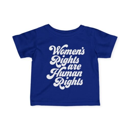 ✊💜 Women’s Rights Are Human Rights Toddler T-Shirt – Big Message for Little Voices - Image 8