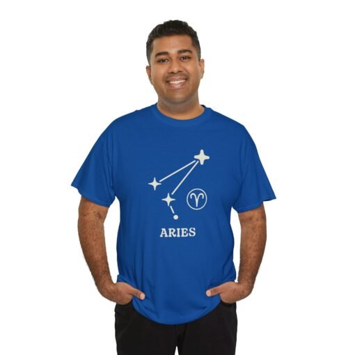 ♈🌌 Aries Constellation Unisex T-Shirt – Bold Energy Written in the Stars - Image 7