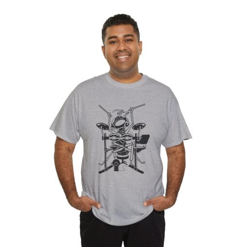 🐜🥁 Drumming Ant Unisex T-Shirt – Tiny Beats, Big Vibes - Image 7
