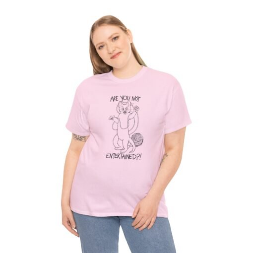 🐱🧶 Are You Not Entertained? Unisex T-Shirt – Feline Drama at Its Finest - Image 4