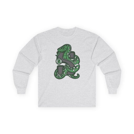 🐍 House of Snake Unisex Long Sleeve Tee – Style with a Strategic Bite - Image 5