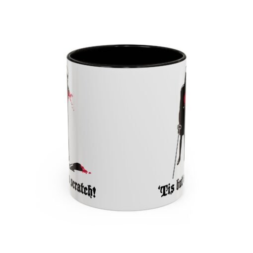 ⚔️ 'Tis But a Scratch Mug – Start Your Day Like a Fearless Fool - Image 2