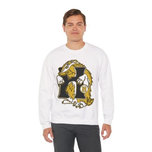 🦡 House of Badger Unisex Sweatshirt – Cozy Strength with Heart - Image 6