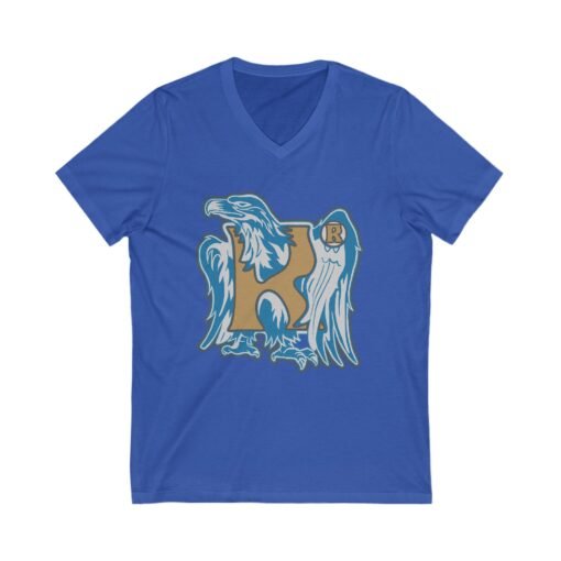 🦅 House of Eagle Unisex V-Neck T-Shirt – Wisdom Takes Flight - Image 5
