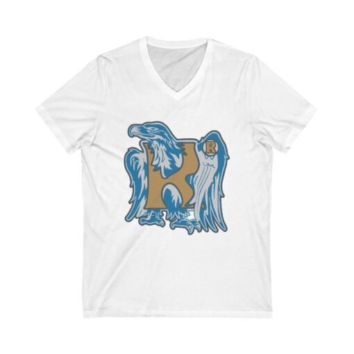 🦅 House of Eagle Unisex V-Neck T-Shirt – Wisdom Takes Flight - Image 3