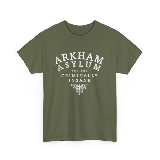 Arkham Asylum Superhero Villain Unisex Tee - Image 15