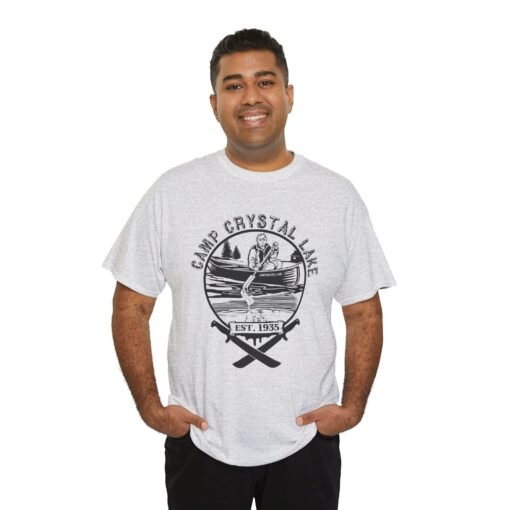 🔪🌲 Camp Crystal Lake Unisex T-Shirt – Welcome to the Original Slasher Camp - Image 9
