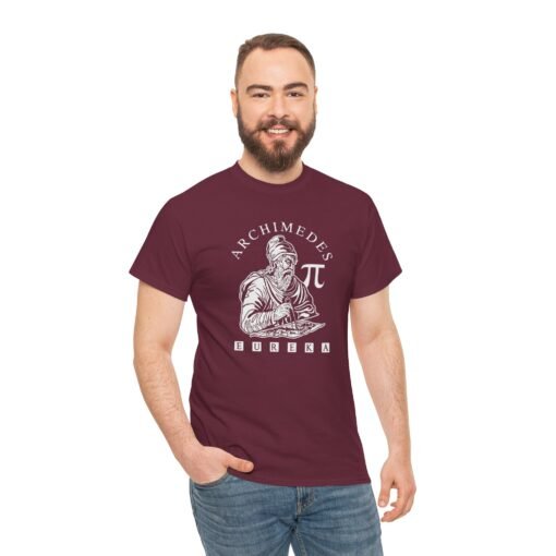 🔺🧠 Archimedes & Pi Unisex T-Shirt – Ancient Genius, Timeless Style - Image 5