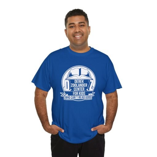 📚😎 Derek Zoolander Center for Kids Who Can’t Read Good Unisex T-Shirt – So Hot Right Now - Image 6