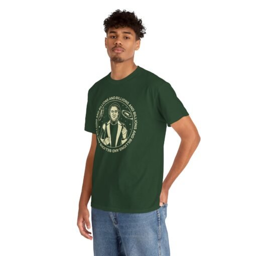 Billions And Billions Unisex T-Shirt Carl Sagan Science - Image 5