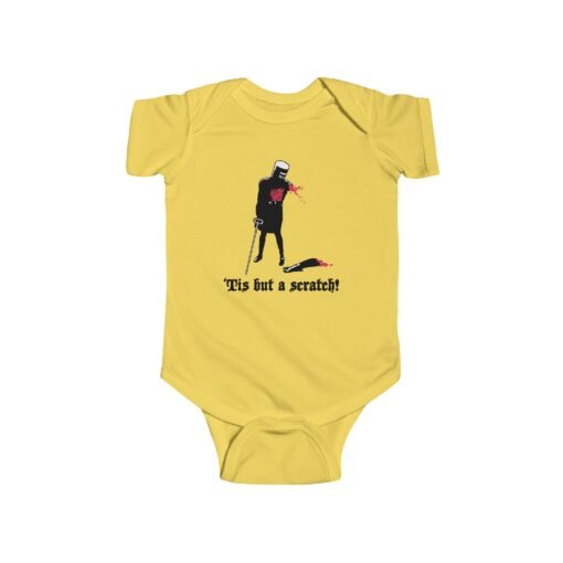 ⚔️ ‘Tis But a Scratch Baby Bodysuit – For the Toughest Tiny Knights - Image 5